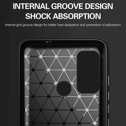 Husa pentru Motorola Moto G60, Techsuit, Carbon, Neagra