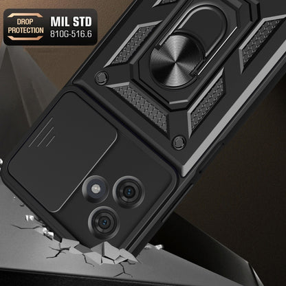 Husa pentru Motorola Moto G64 / G54 Power Edition, Techsuit, CamShield, Neagra