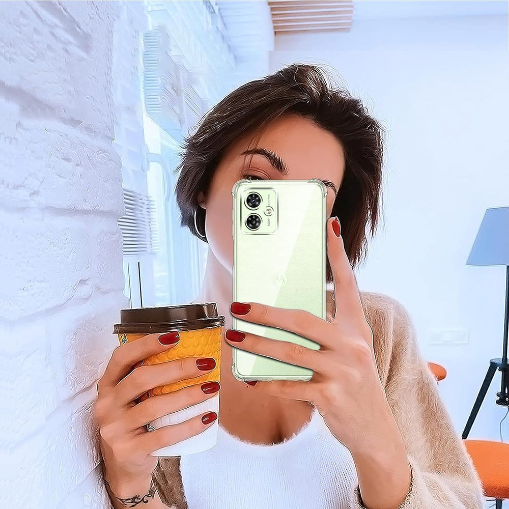 Husa pentru Motorola Moto G64 / G54 Power Edition, Techsuit, Shockproof Clear, Transparenta