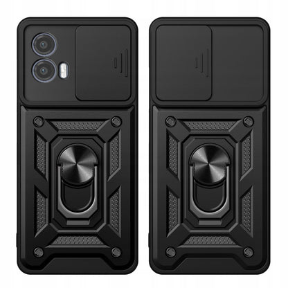 Husa pentru Motorola Moto G73, Techsuit, CamShield, Neagra