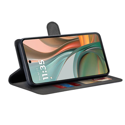Husa pentru Motorola Moto G75, Techsuit, Diary Book, Neagra