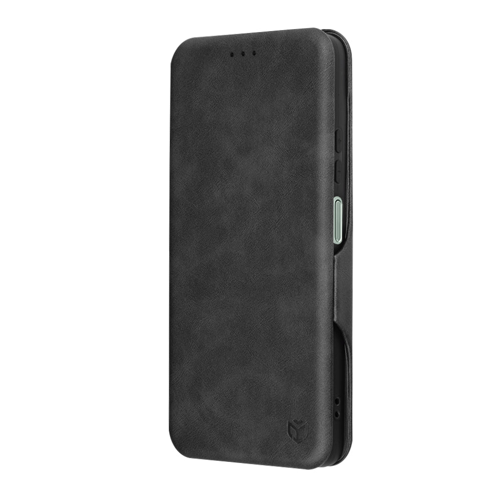 Husa pentru Motorola Moto G75, Techsuit, Safe Wallet Plus, Neagra