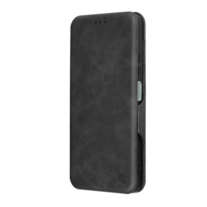 Husa pentru Motorola Moto G75, Techsuit, Safe Wallet Plus, Neagra
