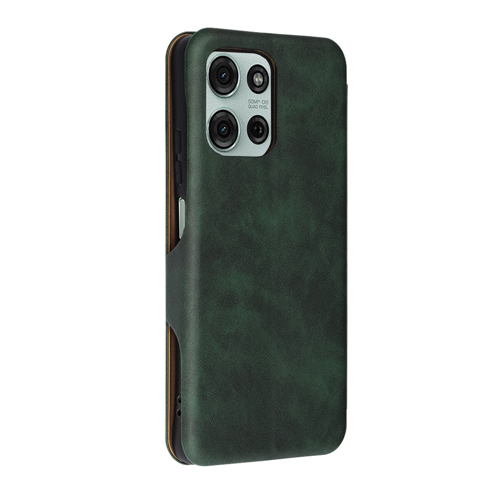 Husa pentru Motorola Moto G75, Techsuit, Safe Wallet Plus, Verde