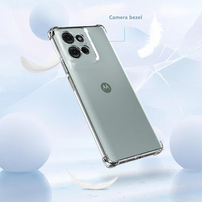 Husa pentru Motorola Moto G75, Techsuit, Shockproof Clear, Transparenta