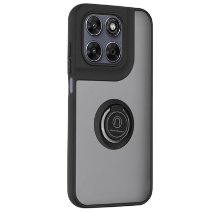 Husa pentru Motorola Moto G77 / G67, Techsuit, Glinth, Neagra