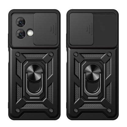 Husa pentru Motorola Moto G84, Techsuit, CamShield, Neagra