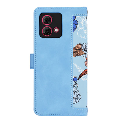 Husa pentru Motorola Moto G84, Techsuit, FlipCraft, Bleu