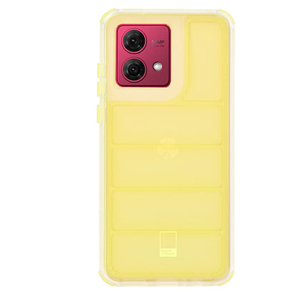 Husa pentru Motorola Moto G84, Techsuit, Wave Shield, Galbena