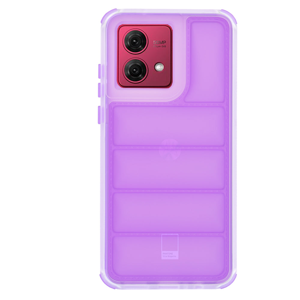 Husa pentru Motorola Moto G84, Techsuit, Wave Shield, Mov