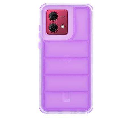 Husa pentru Motorola Moto G84, Techsuit, Wave Shield, Mov