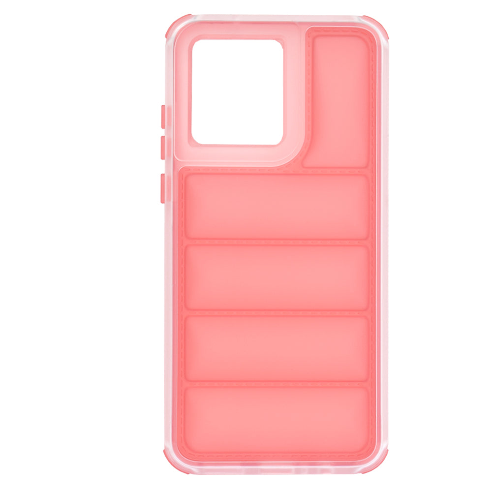 Husa pentru Motorola Moto G84, Techsuit, Wave Shield, Rosie
