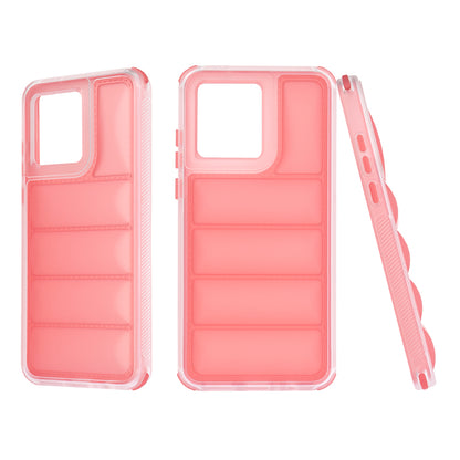 Husa pentru Motorola Moto G84, Techsuit, Wave Shield, Rosie