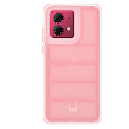 Husa pentru Motorola Moto G84, Techsuit, Wave Shield, Roz