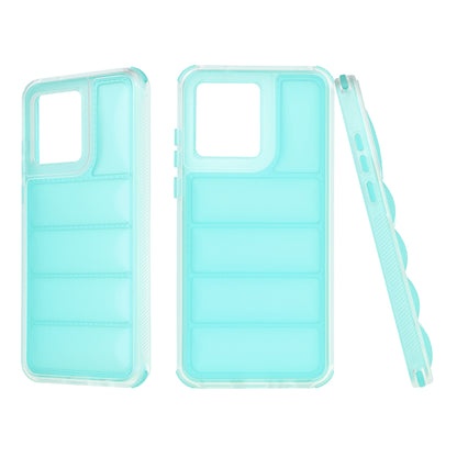 Husa pentru Motorola Moto G84, Techsuit, Wave Shield, Turcoaz