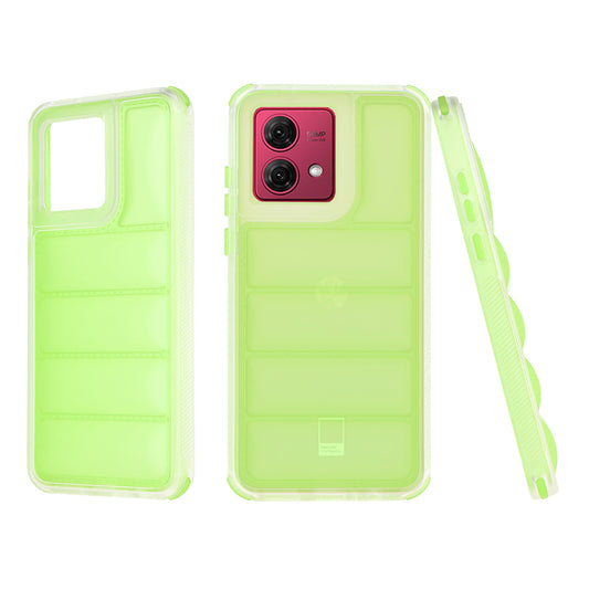 Husa pentru Motorola Moto G84, Techsuit, Wave Shield, Verde