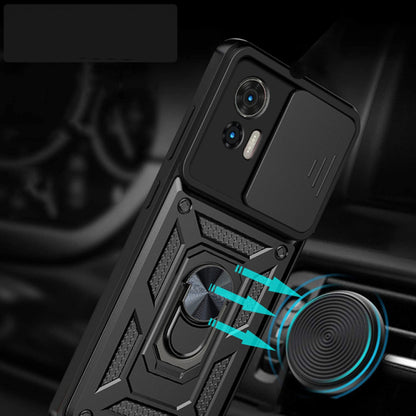 Husa pentru Motorola Moto G85, Techsuit, CamShield, Neagra