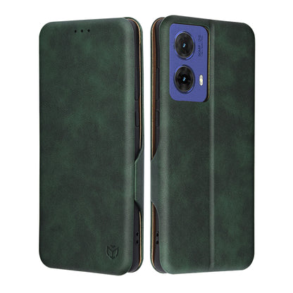 Husa pentru Motorola Moto G85, Techsuit, Safe Wallet Plus, Verde