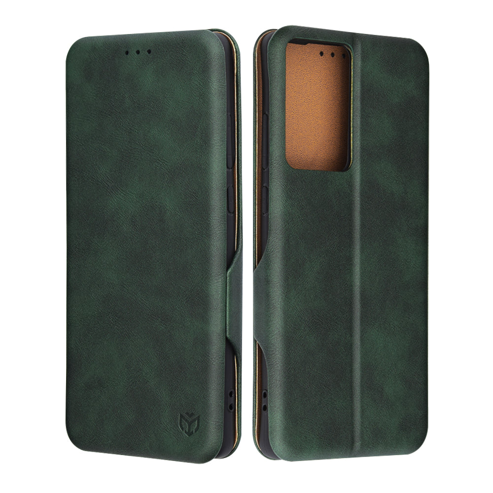 Husa pentru Motorola Moto G85, Techsuit, Safe Wallet Plus, Verde