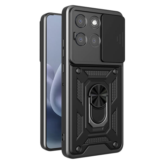 Husa pentru Motorola Moto G86 Power, Techsuit, CamShield, Neagra