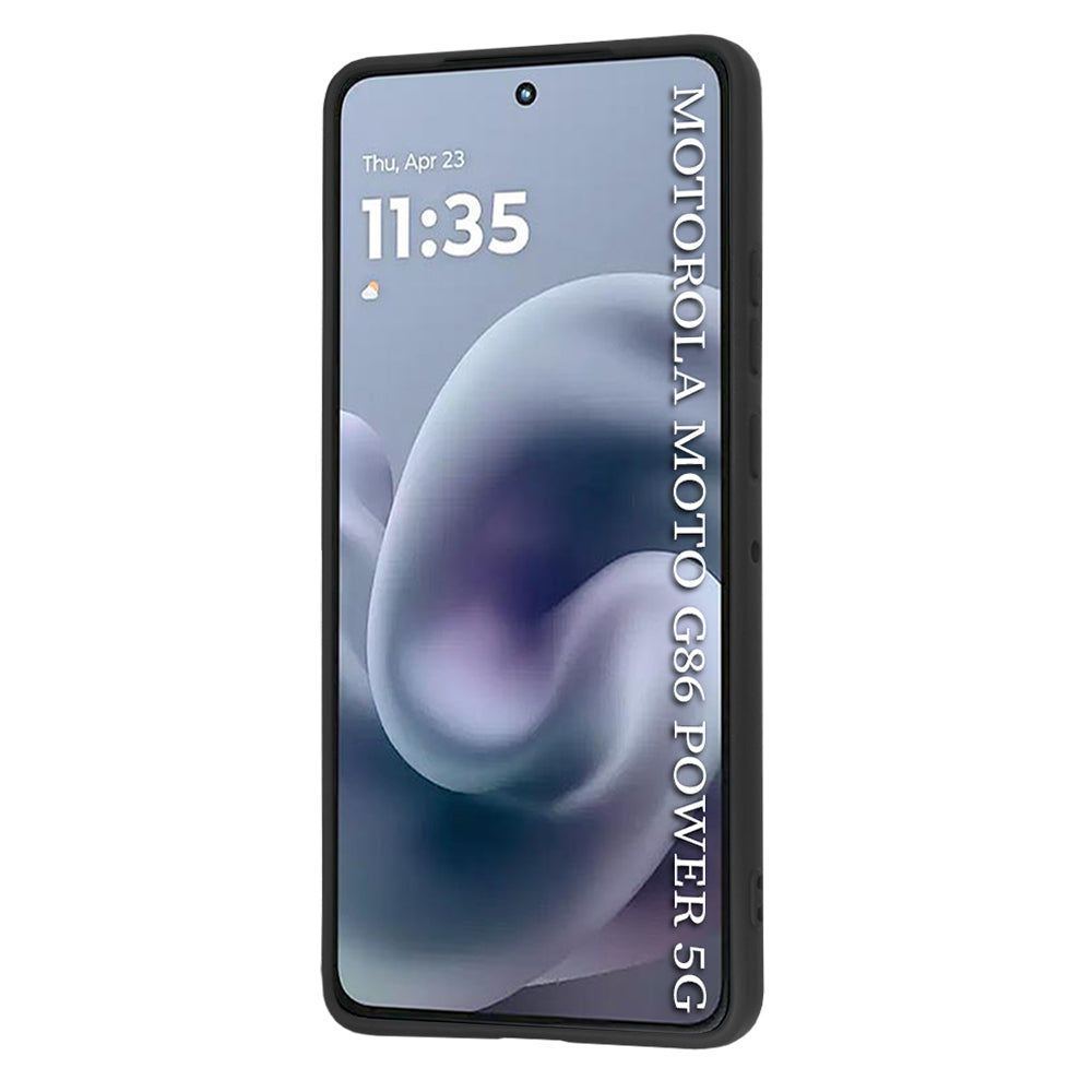 Husa pentru Motorola Moto G86 Power, Techsuit, SoftFlex, Neagra
