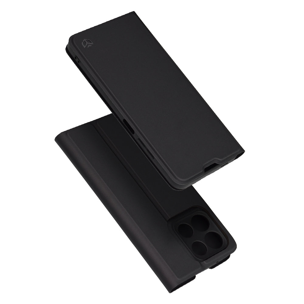 Husa pentru Motorola Moto G86, Techsuit, Magskin Book, Neagra