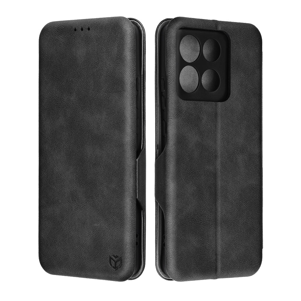 Husa pentru Motorola Moto G86, Techsuit, Safe Wallet Plus, Neagra