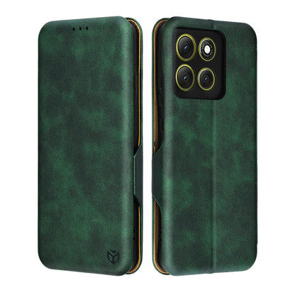 Husa pentru Motorola Moto G86, Techsuit, Safe Wallet Plus, Verde