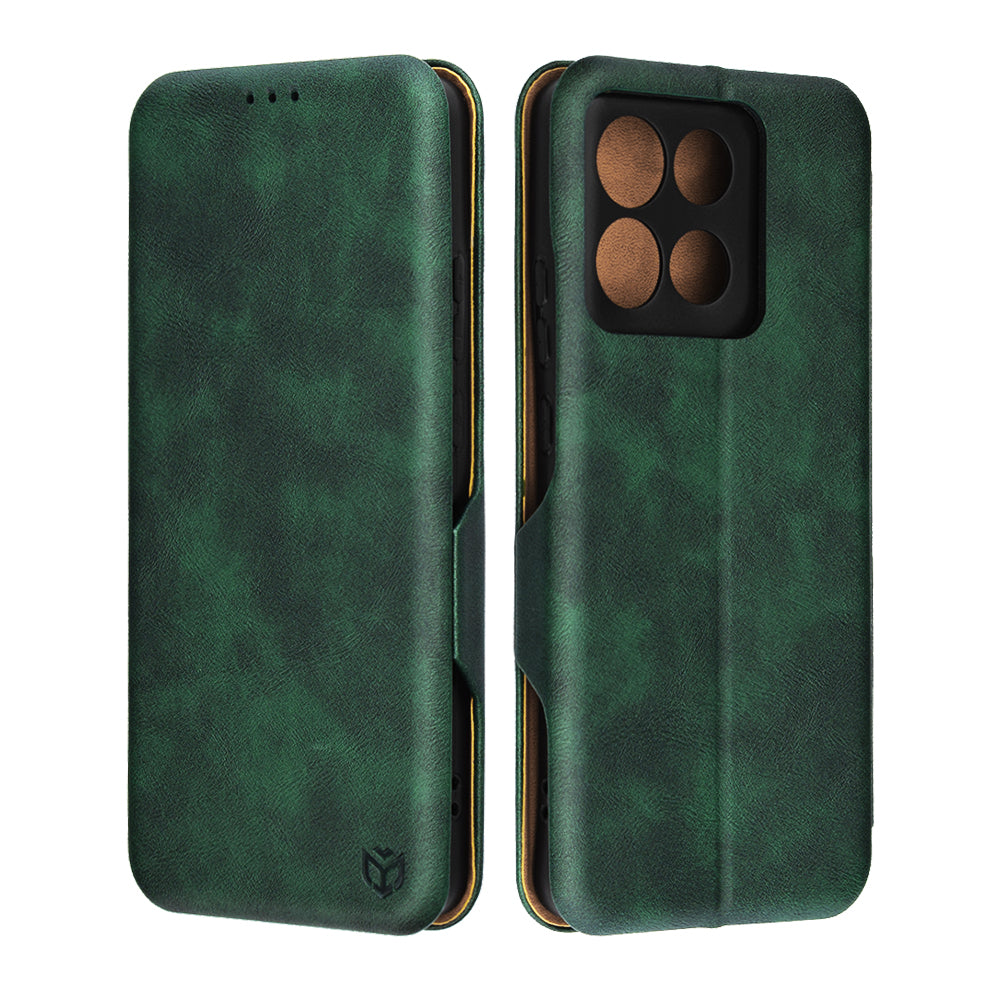 Husa pentru Motorola Moto G86, Techsuit, Safe Wallet Plus, Verde