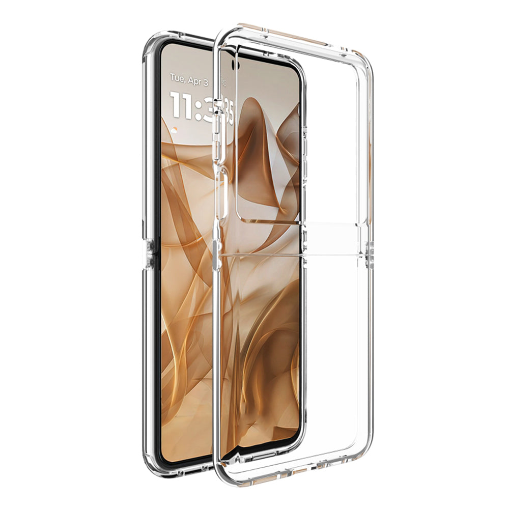 Husa pentru Motorola Razr 60 / Razr 50, Techsuit, Clear, Transparenta