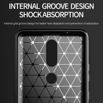 Husa pentru Nokia 2.4, Techsuit, Carbon, Neagra