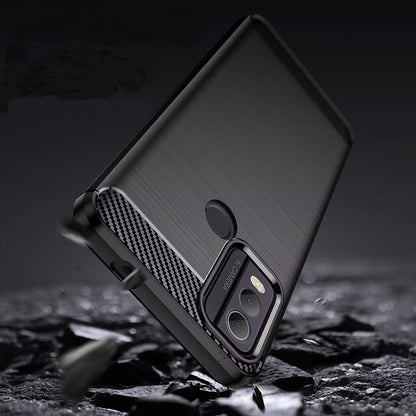 Husa pentru Nokia C22, Techsuit, Carbon, Neagra