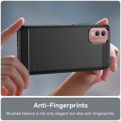 Husa pentru Nokia C32, Techsuit, Carbon, Neagra