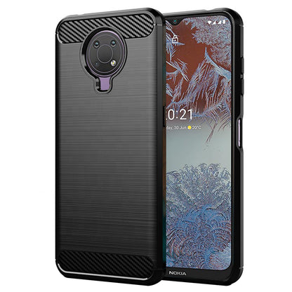 Husa pentru Nokia G10 / G20, Techsuit, Carbon, Neagra