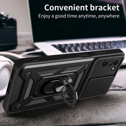 Husa pentru Nokia G21 / G11, Techsuit, CamShield, Neagra