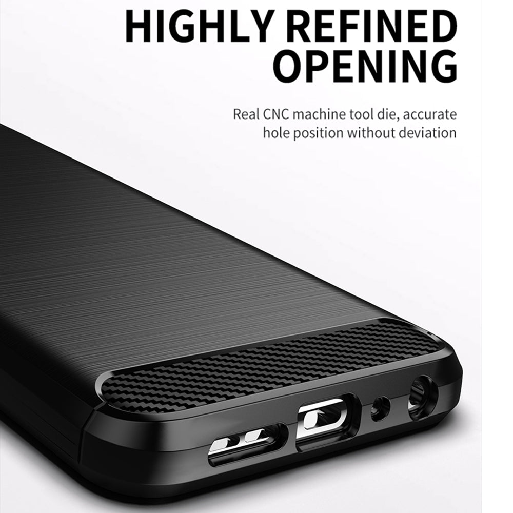Husa pentru Nokia X10 / X20, Techsuit, Carbon, Neagra