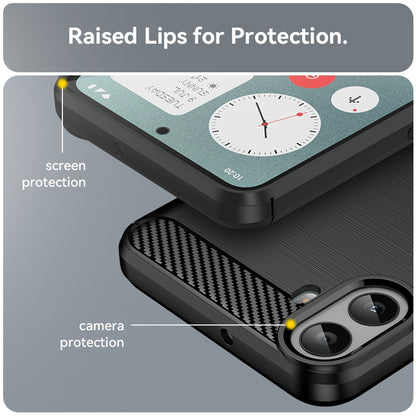 Husa pentru Nothing CMF Phone 1, Techsuit, Carbon, Neagra