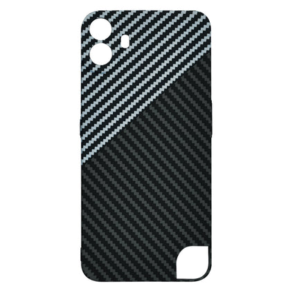 Husa pentru Nothing CMF Phone 1, Techsuit, Carbonite FiberShell, Neagra Gri