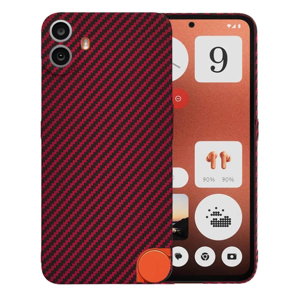 Husa pentru Nothing CMF Phone 1, Techsuit, Carbonite FiberShell, Rosie
