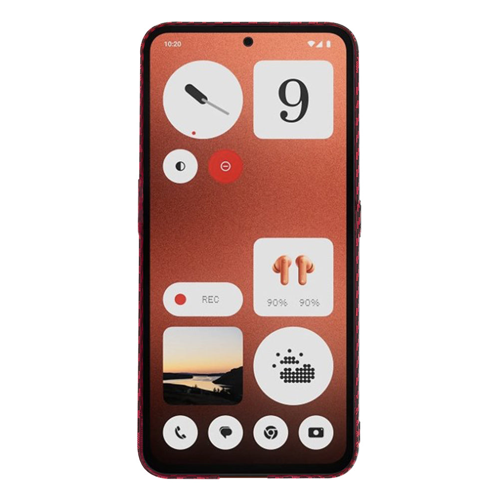 Husa pentru Nothing CMF Phone 1, Techsuit, Carbonite FiberShell, Rosie