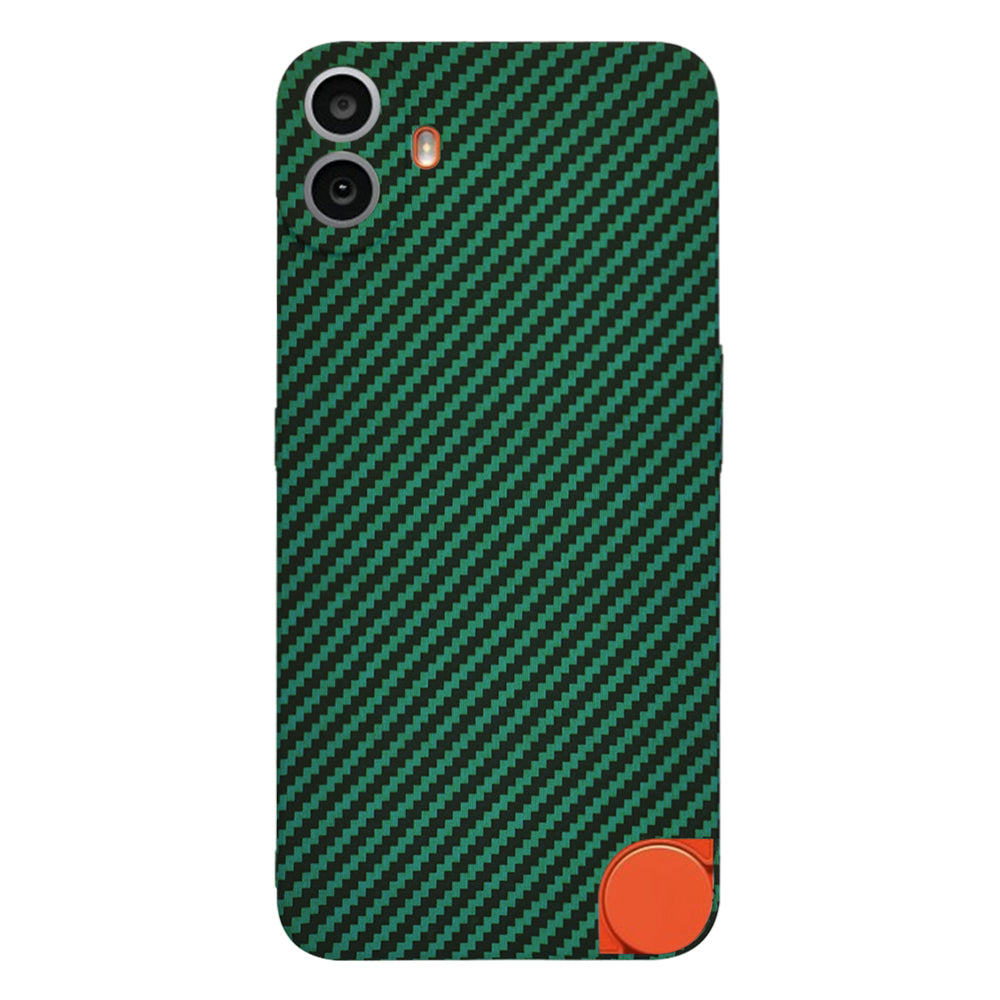 Husa pentru Nothing CMF Phone 1, Techsuit, Carbonite FiberShell, Verde