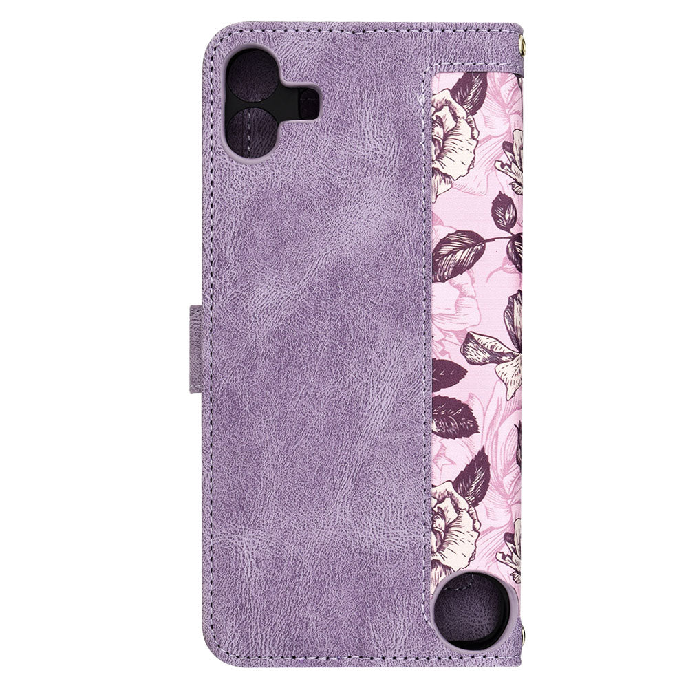 Husa pentru Nothing CMF Phone 1, Techsuit, FlipCraft, Mov
