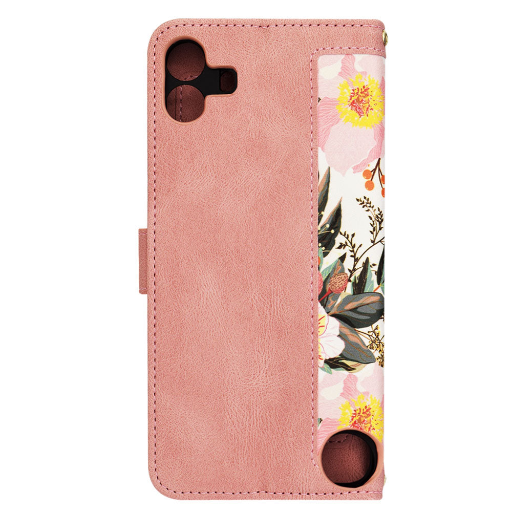 Husa pentru Nothing CMF Phone 1, Techsuit, FlipCraft, Roz