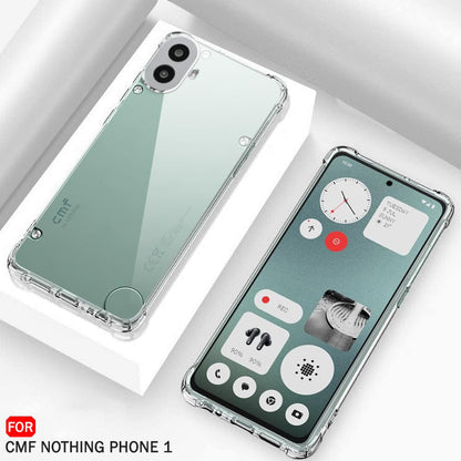 Husa pentru Nothing CMF Phone 1, Techsuit, Shockproof Clear, Transparenta