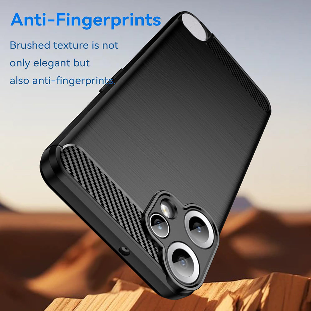 Husa pentru Nothing CMF Phone 2 Pro, Techsuit, Carbon, Neagra