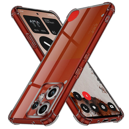 Husa pentru Nothing CMF Phone 2 Pro, Techsuit, Shockproof Clear, Fumurie