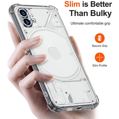 Husa pentru Nothing Phone (1), Techsuit, Shockproof Clear, Transparenta