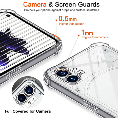 Husa pentru Nothing Phone (1), Techsuit, Shockproof Clear, Transparenta