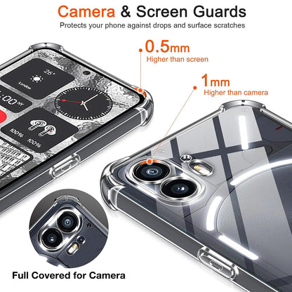 Husa pentru Nothing Phone (2), Techsuit, Shockproof Clear, Transparenta