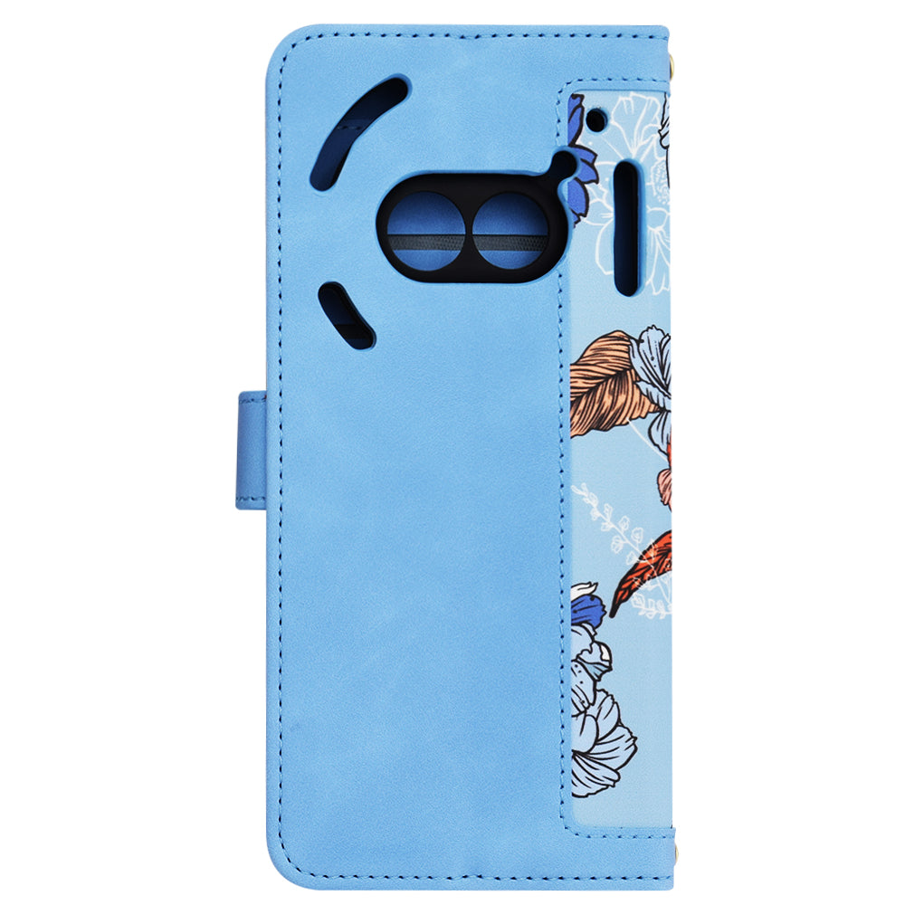 Husa pentru Nothing Phone (2a) Plus / Phone (2a), Techsuit, FlipCraft, Bleu